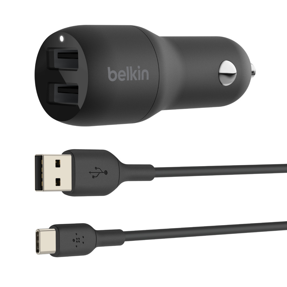 Boost Charge Smartphone Negro Encendedor de cigarrillos Auto