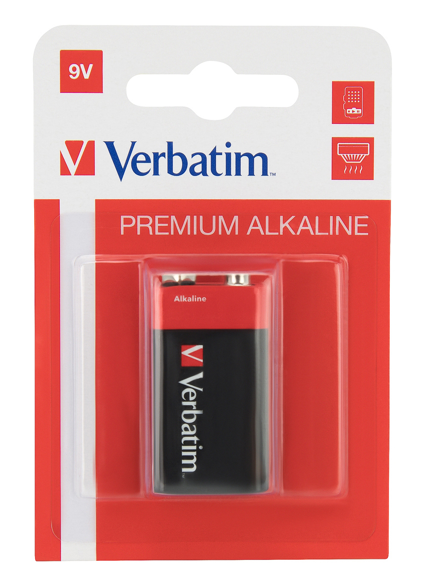 Pilas alcalinas de 9V