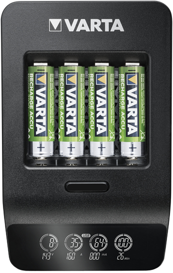 LCD SMART CHARGER+ cargador de batería Pilas de uso doméstico Corriente alterna
