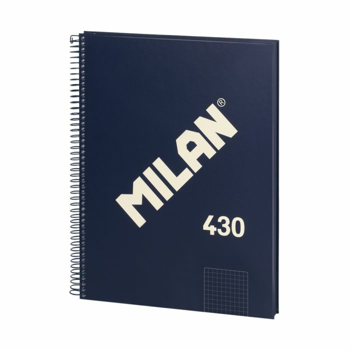 57143E80B cuaderno y block A4 80 hojas Azul - Pack 3 Unidades
