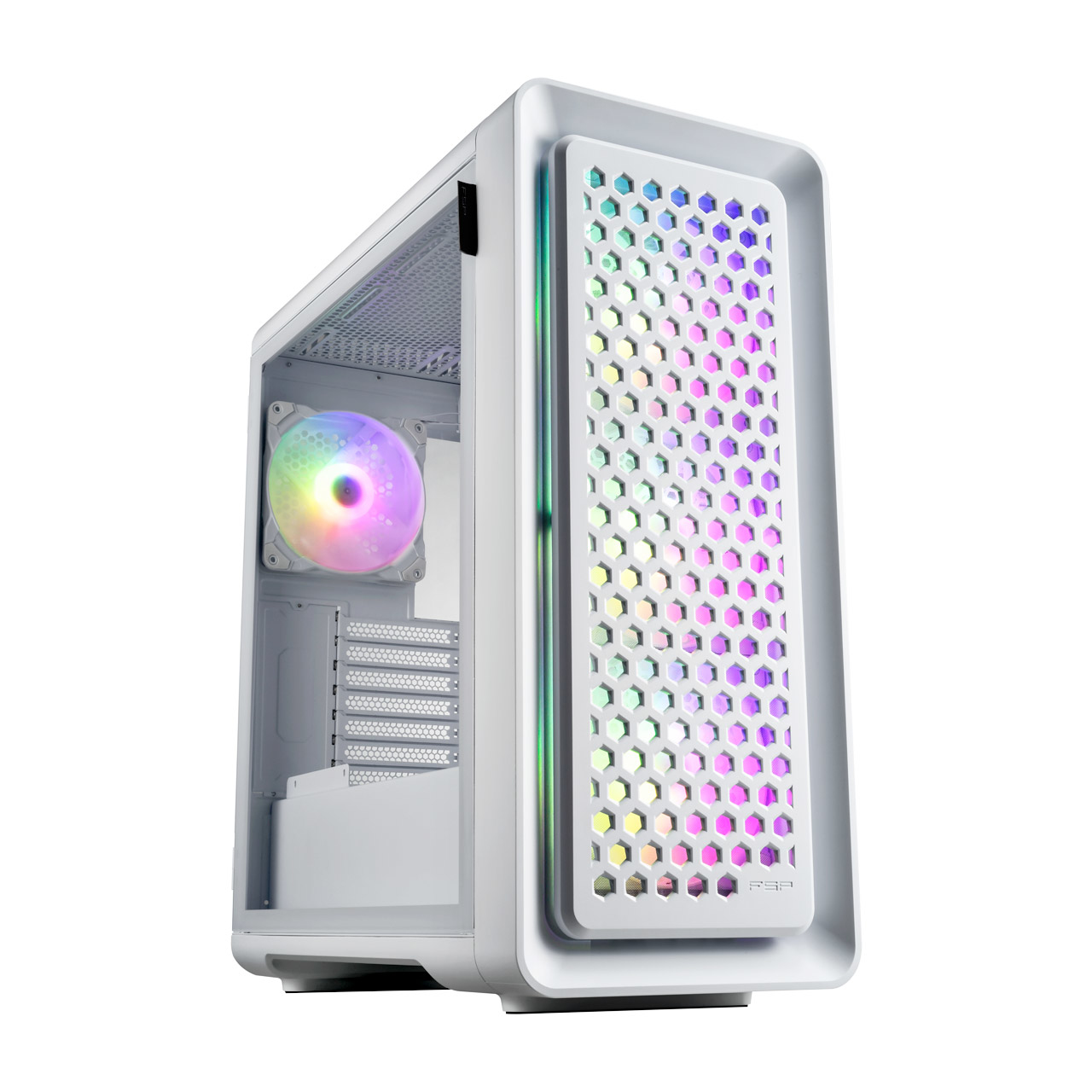 CUT593P Carcasa Full Tower mITX, mATX, ATX Blanco ARGB