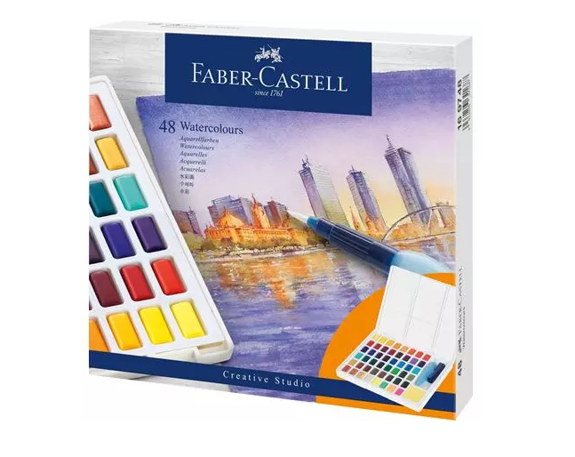 169748 pintura a base de agua Multi Paleta 48 pieza(s)