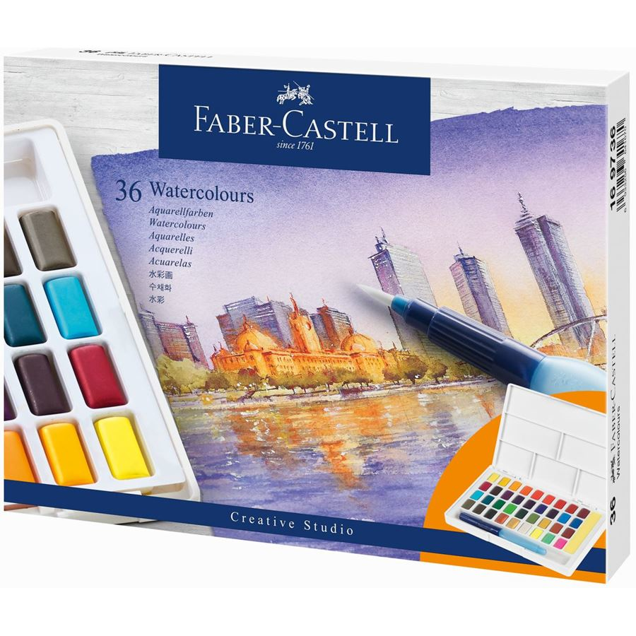 169736 pintura a base de agua Multi Paleta 36 pieza(s)