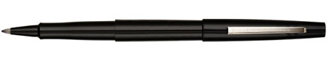 Flair rotulador de punta fina Medio Negro 12 pieza(s)