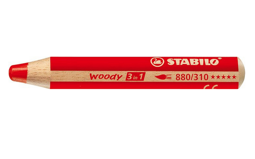 woody 3 in 1 Rojo 1 pieza(s)