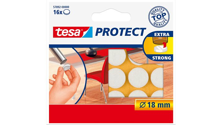 57892 deslizador de fieltro para muebles 16 pieza(s) Alrededor