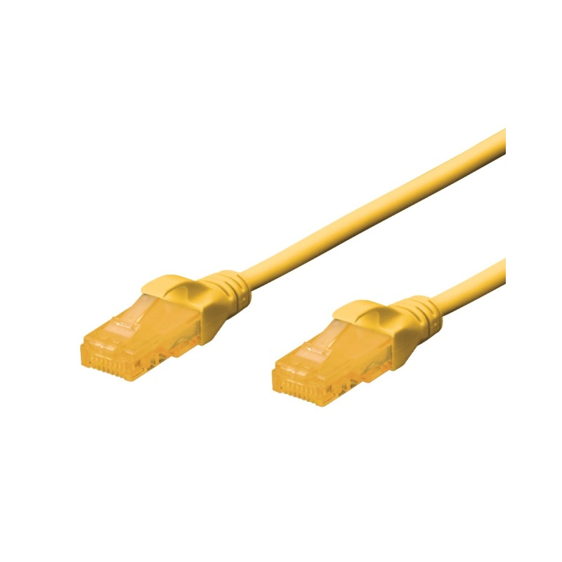 WPC-PAT-6U002Y cable de red Amarillo 0,2 m Cat6 U/UTP (UTP)