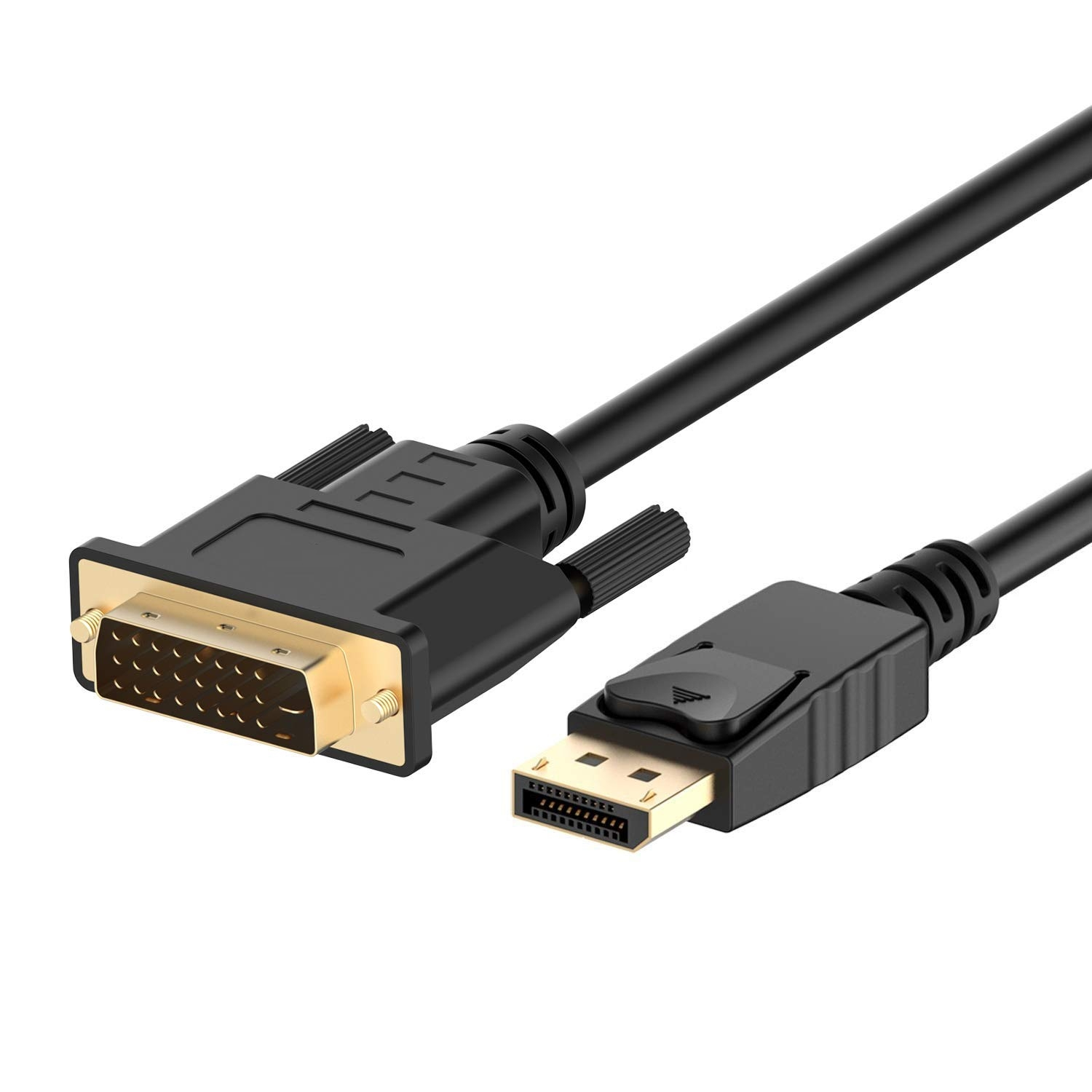 EC1440 adaptador de cable de vídeo 1 m DisplayPort DVI-D Negro
