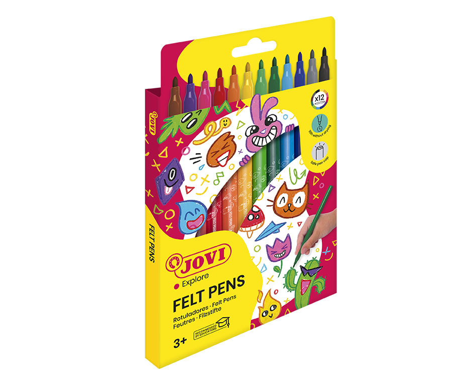 1612 rotulador Fino Multicolor 12 pieza(s)