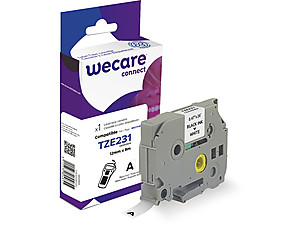 K80008W4 cinta para impresora de etiquetas Negro sobre blanco TZe