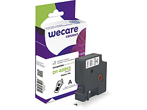 K80002W4 cinta para impresora de etiquetas Negro sobre blanco