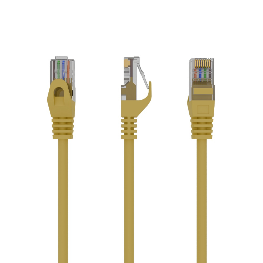 PP6U-3M cable de red Amarillo Cat6 U/UTP (UTP)