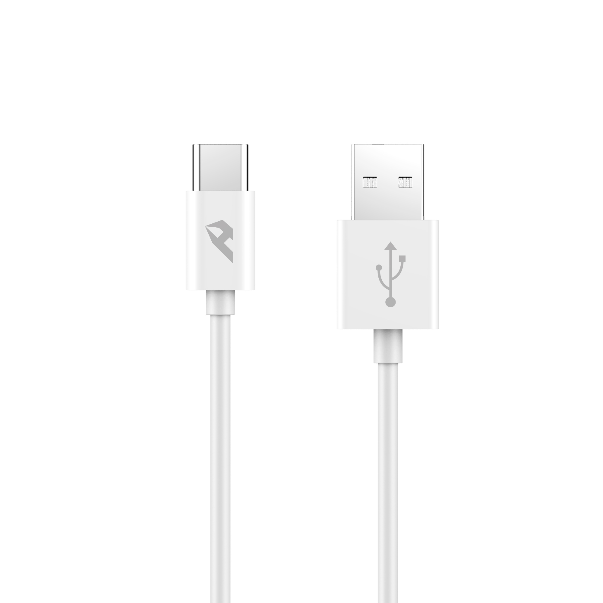 YCB-01-CW cable USB 1 m USB 2.0 USB A USB C Blanco