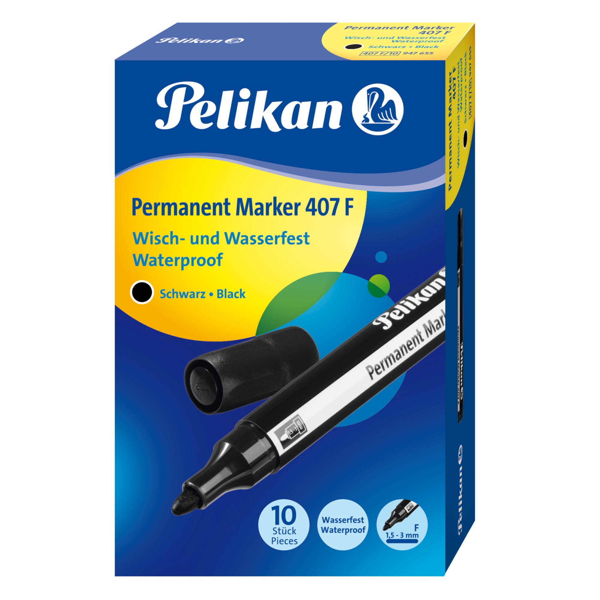 947655 marcador permanente Negro