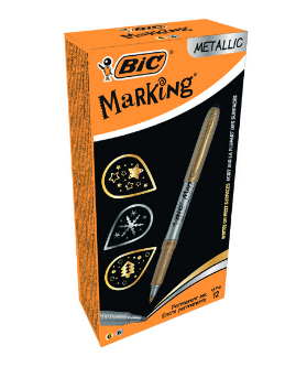 950466 marcador 12 pieza(s) Oro, Plata