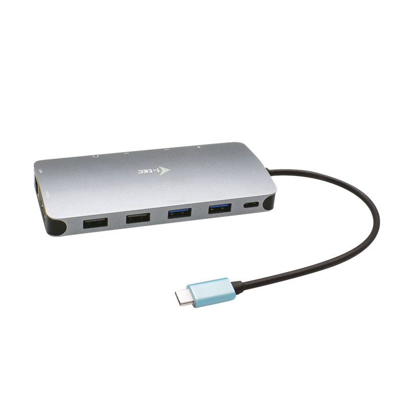 Metal USB-C Nano 3x Display Docking Station + Power Delivery 100 W