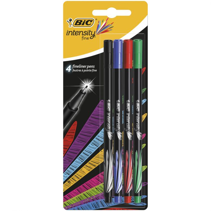 942082 rotulador Fino Negro, Azul, Verde, Rojo