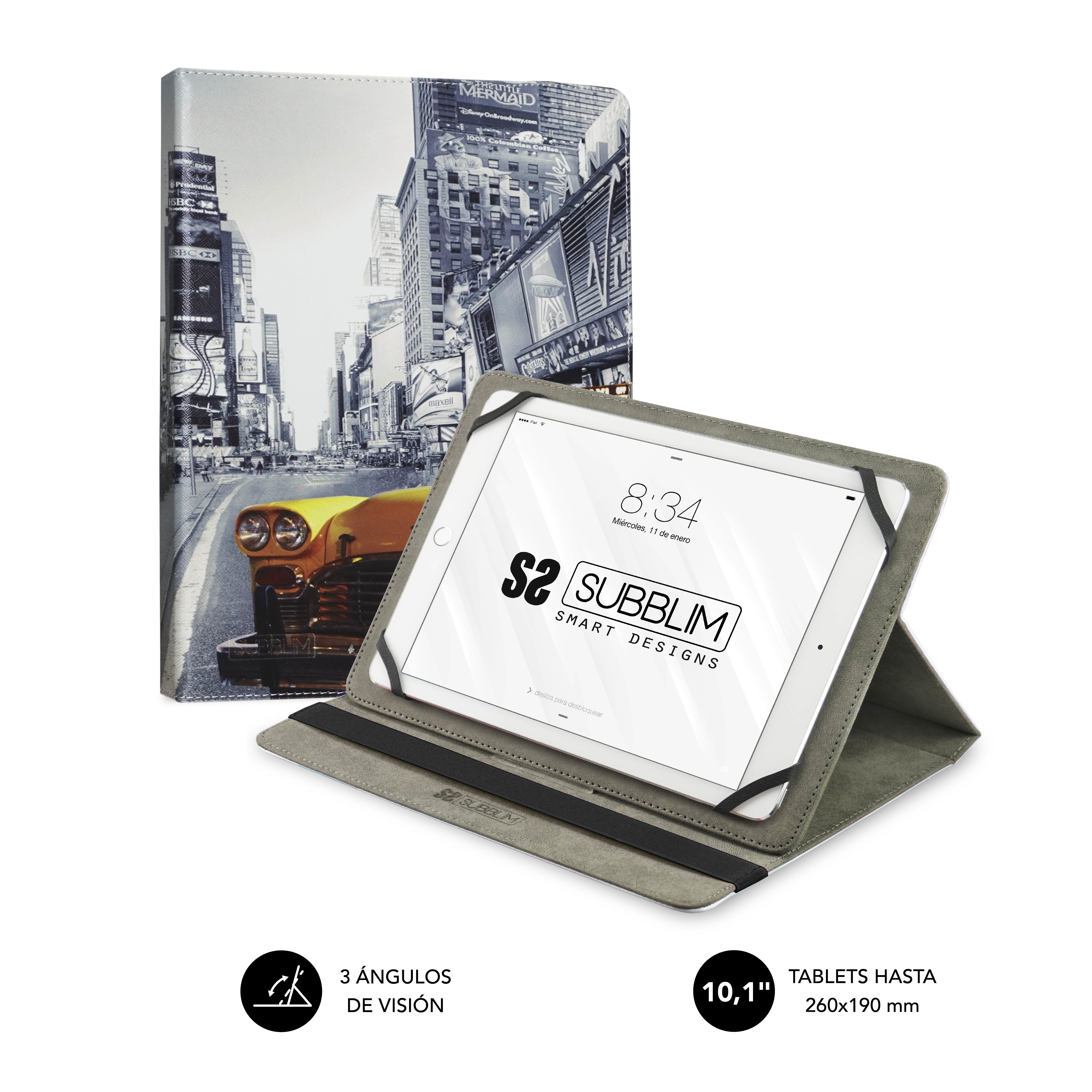 Funda Tablet Universal TRENDY CASE NY TAXI 10.1"