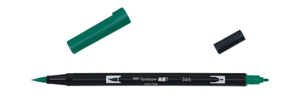 ABT-346 rotulador Fino/Extragrueso Verde 1 pieza(s)