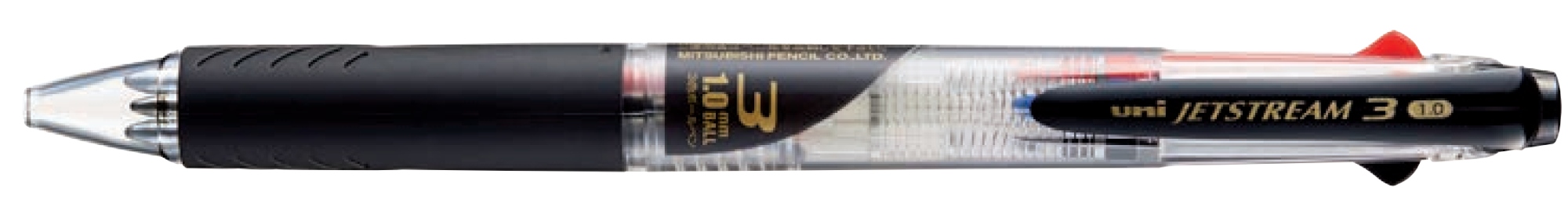 Jetstream SXE3-400-10 Negro, Azul, Rojo Bolígrafo de punta retráctil con pulsador 1 pieza(s)