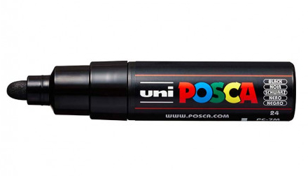 POSCA PC-7M Negro