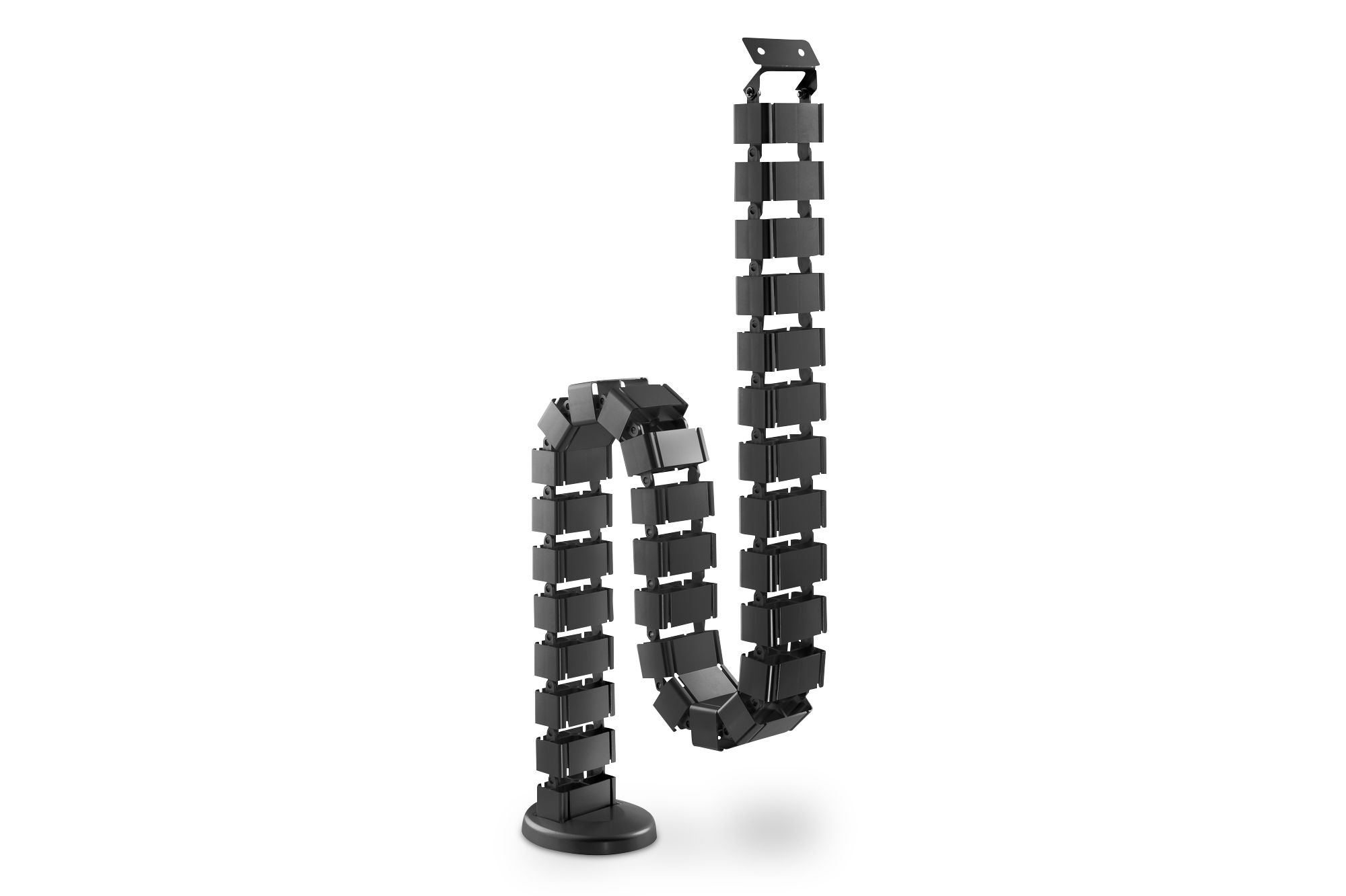 Guía pasacables flexible de longitud ajustable
