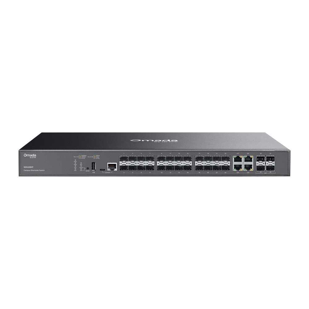 SG5428XF switch Gestionado L3 Negro