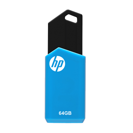 v150w unidad flash USB 64 GB USB tipo A 2.0 Negro, Azul