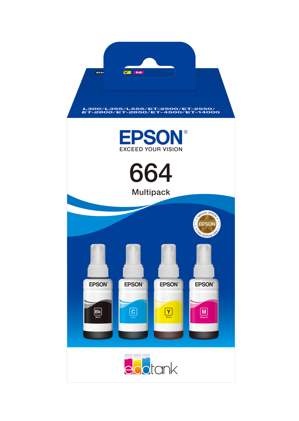 664 Multipack 4 colores EcoTank