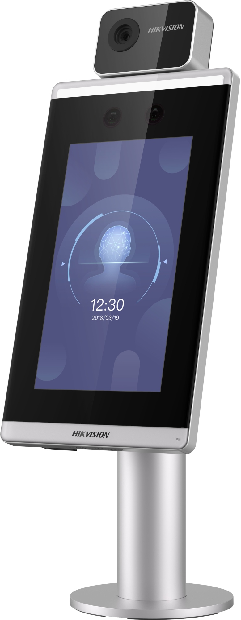 DS-K5671-3XF/ZU lector de control de acceso Terminal de reconocimiento facial Negro, Gris