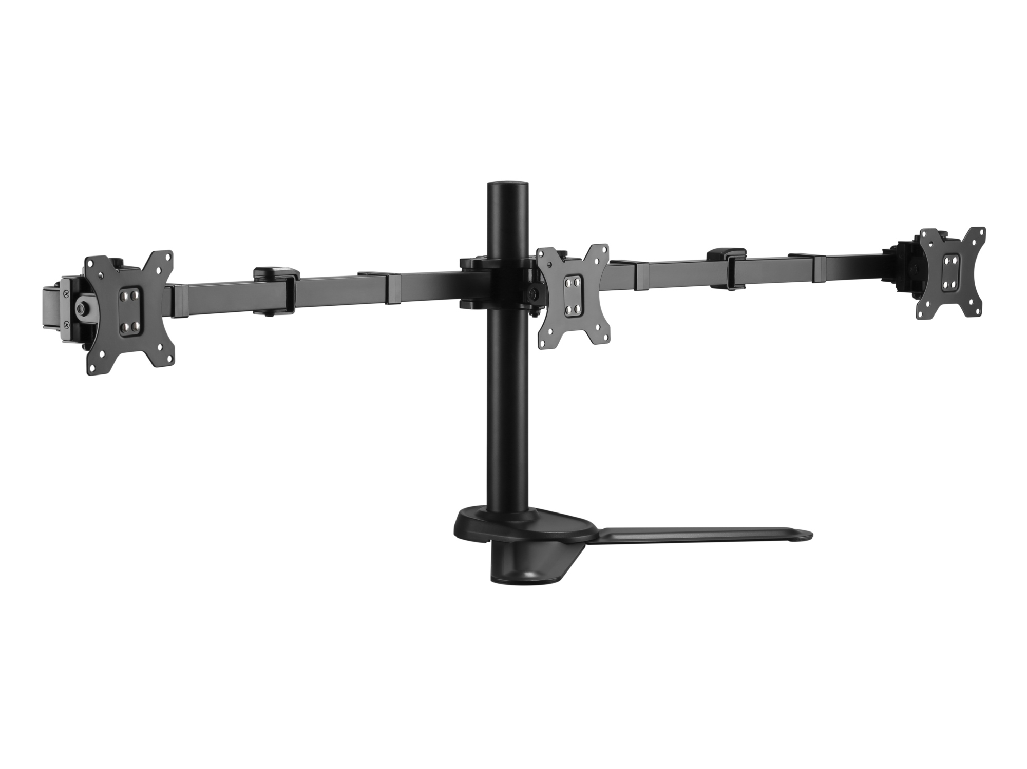 650125 Soporte de sobremesa articulado para tres monitores de 17"-27