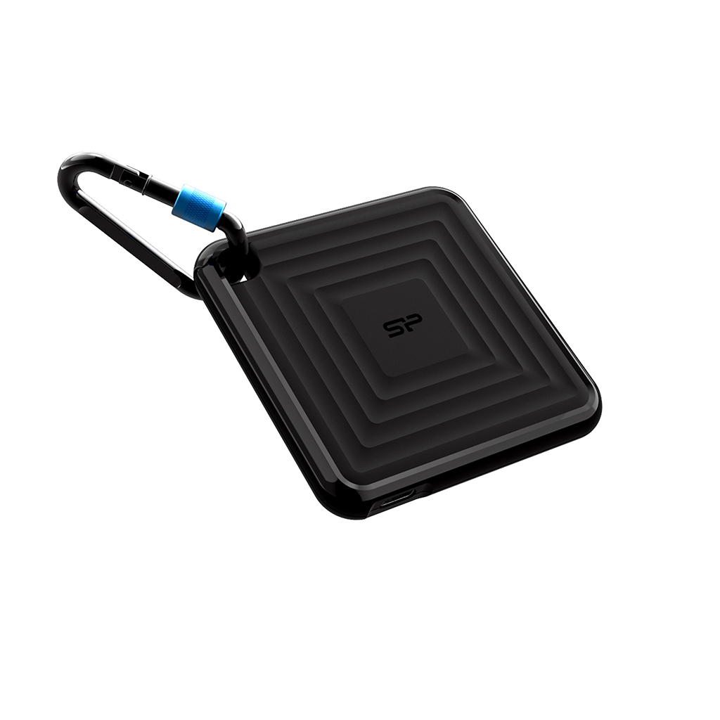 PC60 Portable SSD 1 TB USB tipo A a USB tipo C 3.2 Gen 1 (3.1 Gen 1) Negro