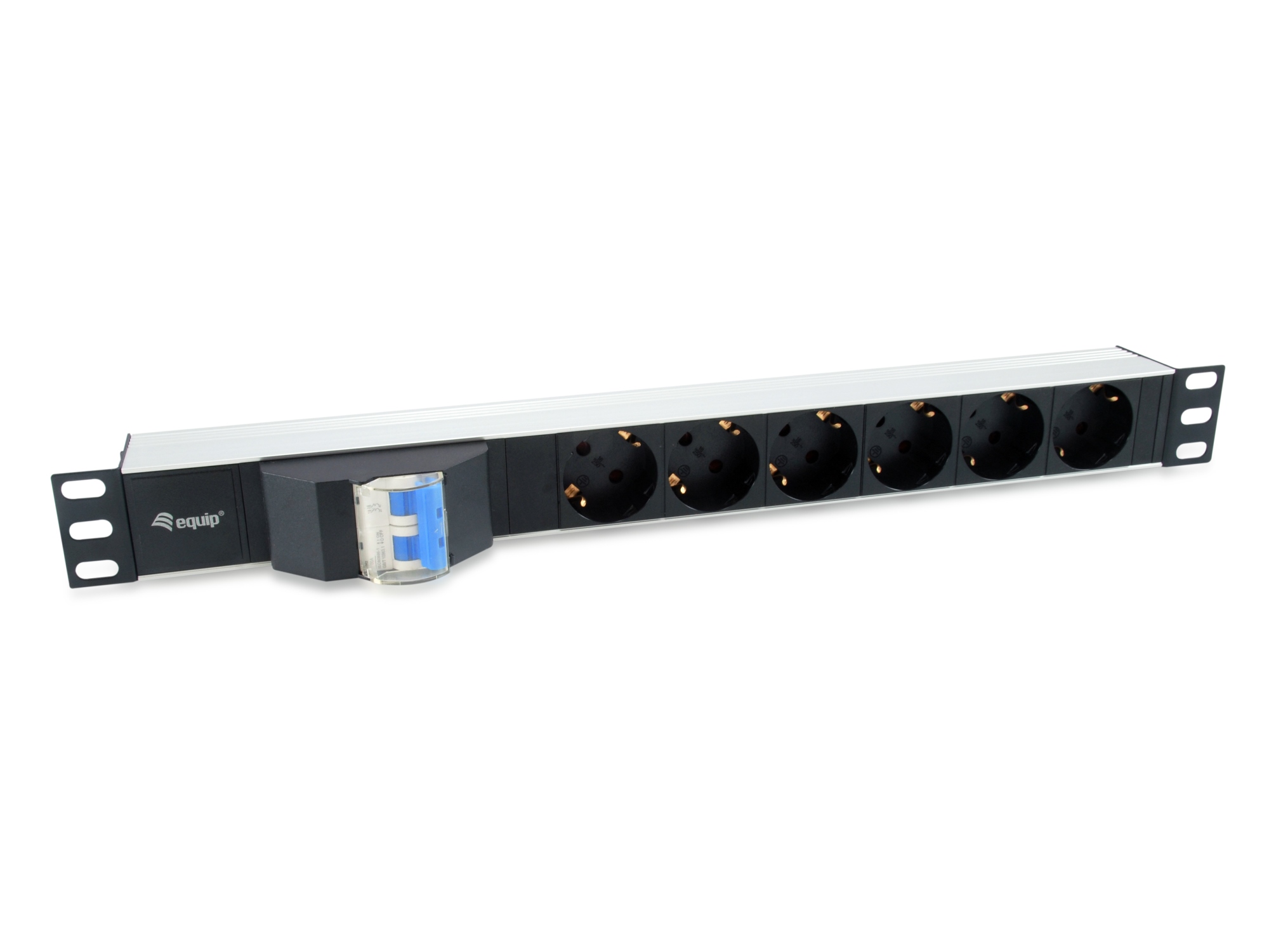 333312 unidad de distribución de energía (PDU) 6 salidas AC 1U Negro