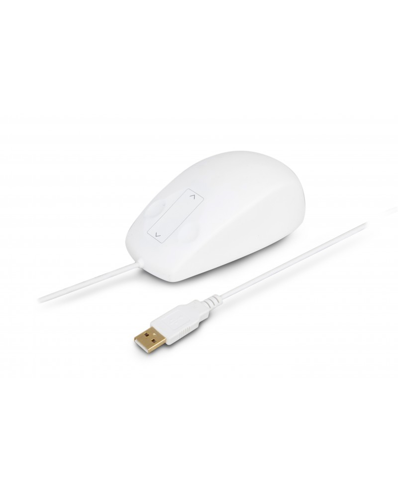 SANEE ratón Médico Ambidextro USB tipo A Óptico 800 DPI
