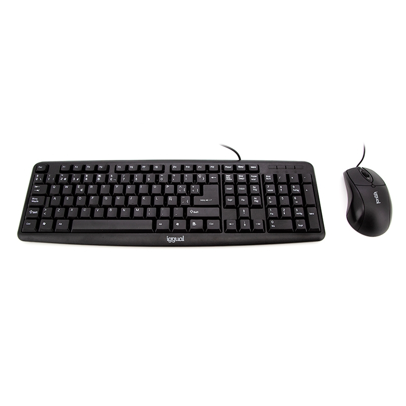 Kit teclado y ratón COM-CK-BASIC negro