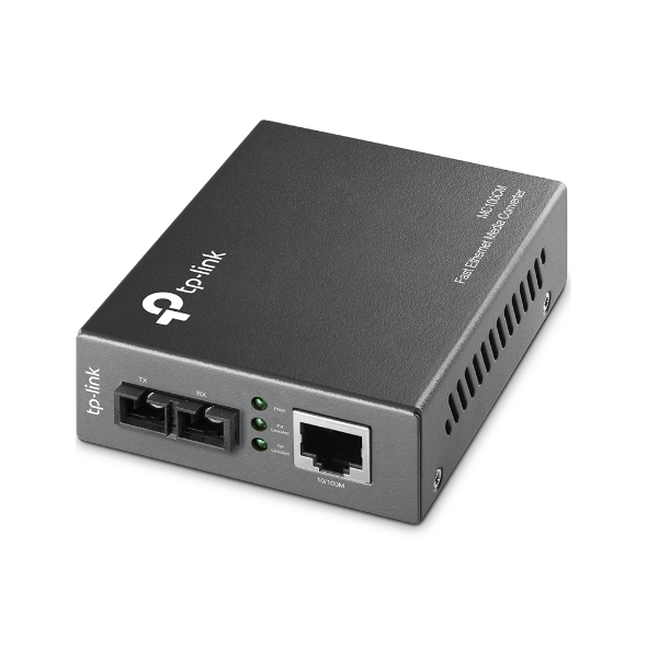 Omada MC100CM convertidor de medio 100 Mbit/s 1310 nm Multimodo Negro