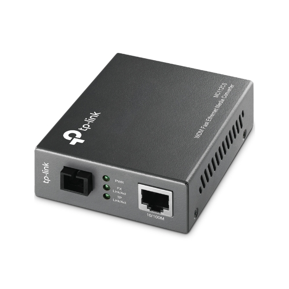 MC112CS convertidor de medio 1000 Mbit/s 1550 nm Negro