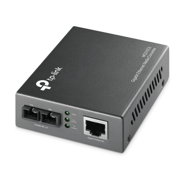 Omada MC210CS convertidor de medio 1000 Mbit/s 1310 nm Monomodo Negro