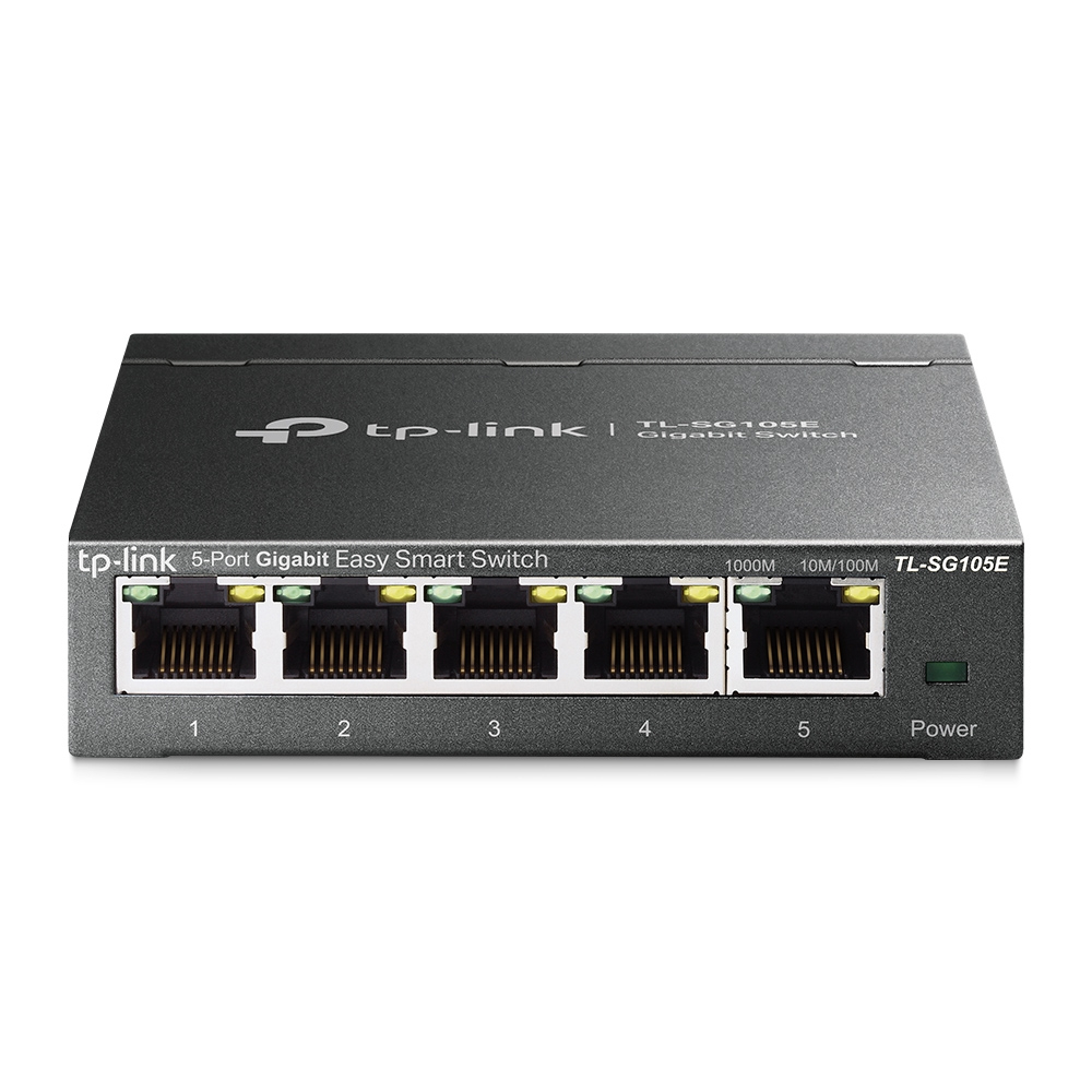 TL-SG105E switch Gestionado L2 Gigabit Ethernet (10/100/1000) Negro