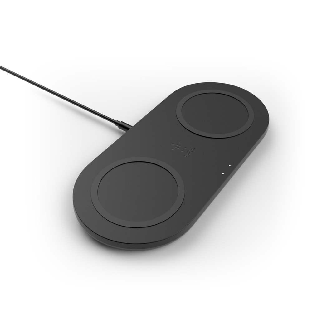 Boost Charge Universal Negro Corriente alterna Cargador inalámbrico Carga rápida Interior