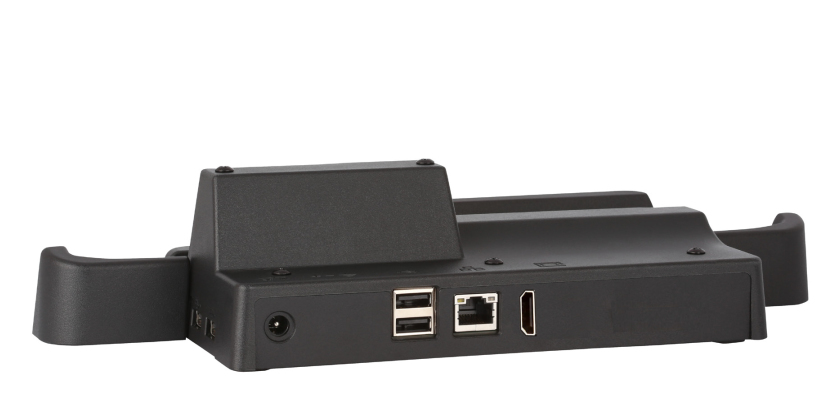 RT10-DD estación dock para móvil Tableta Negro
