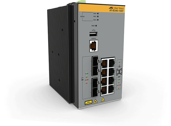 AT-IE340-12GT-80 Gestionado L3 Gigabit Ethernet (10/100/1000) Gris