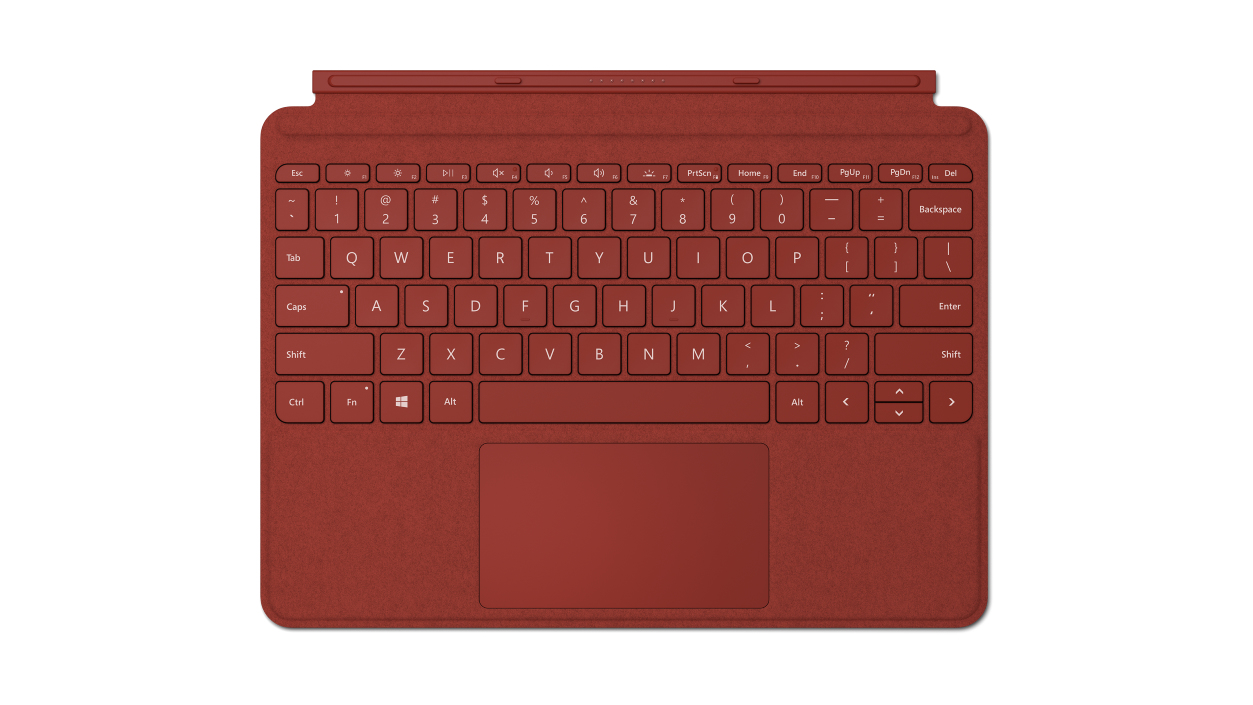 Surface Go Type Cover Rojo Microsoft Cover port