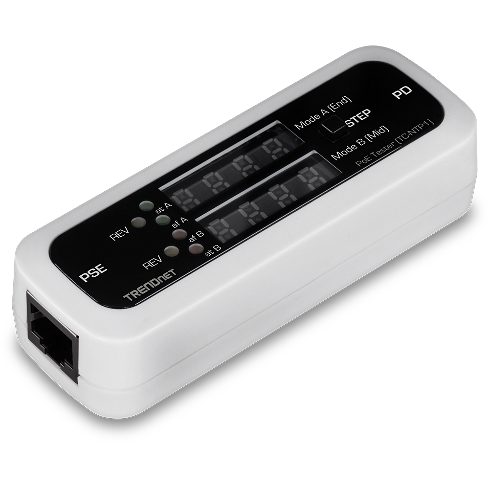 TC-NTP1 analizador de red Negro