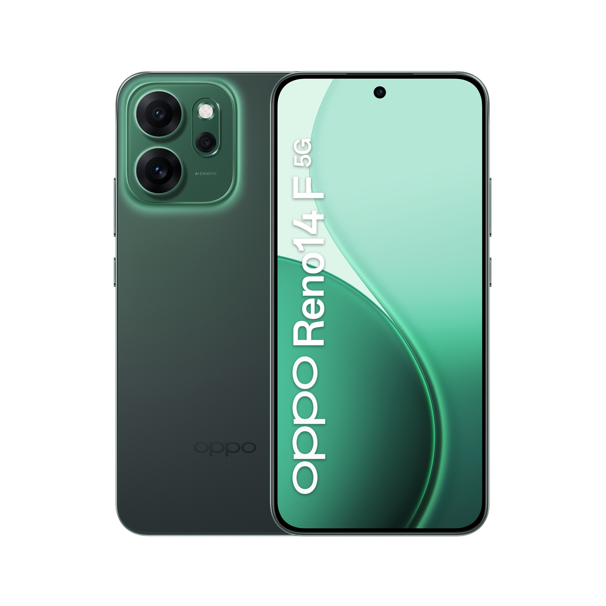14 F 5G Reno14 F 5G 16,7 cm (6.57") SIM doble Android 15 USB Tipo C 8 GB 256 GB 6000 mAh Verde