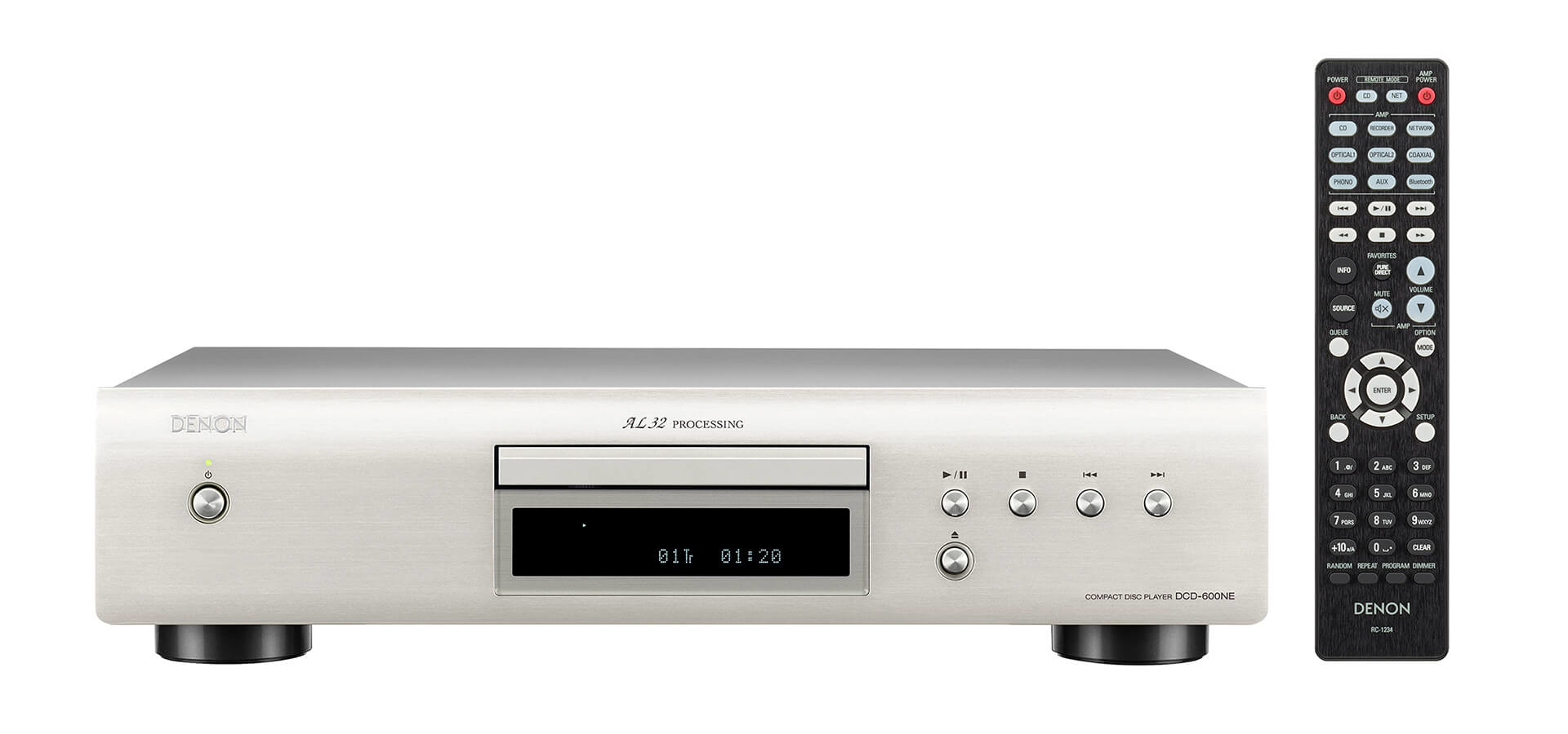 DCD-600NE Plata Reproductor de CD HiFi