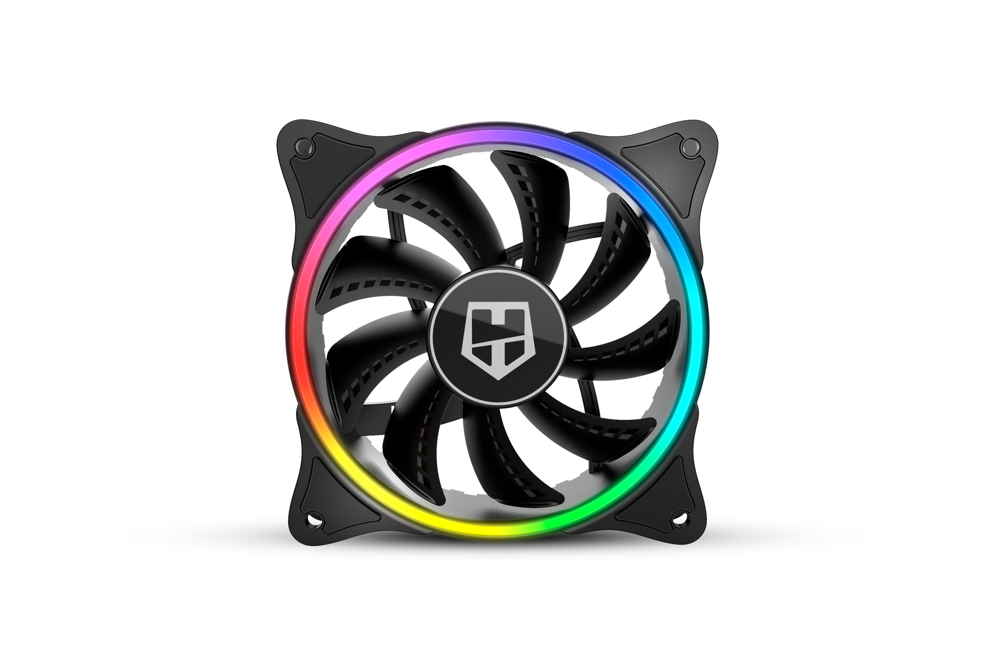 Hummer X-Fan Carcasa del ordenador Ventilador 12 cm Negro