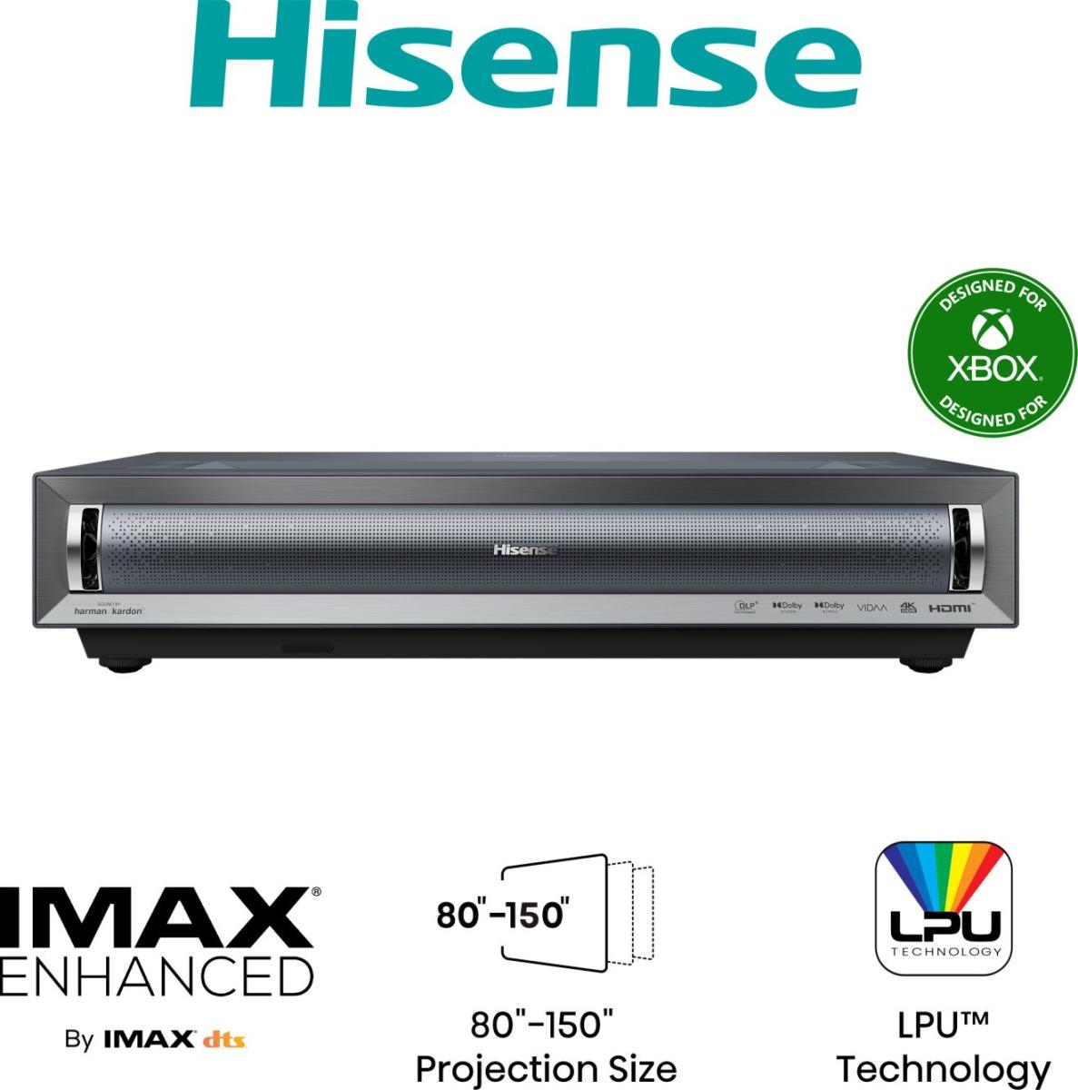 PX3-PRO Proyector de alcance ultracorto 2700 lúmenes ANSI DLP UHD 4K (3840x2160) Negro, Gris Oscuro