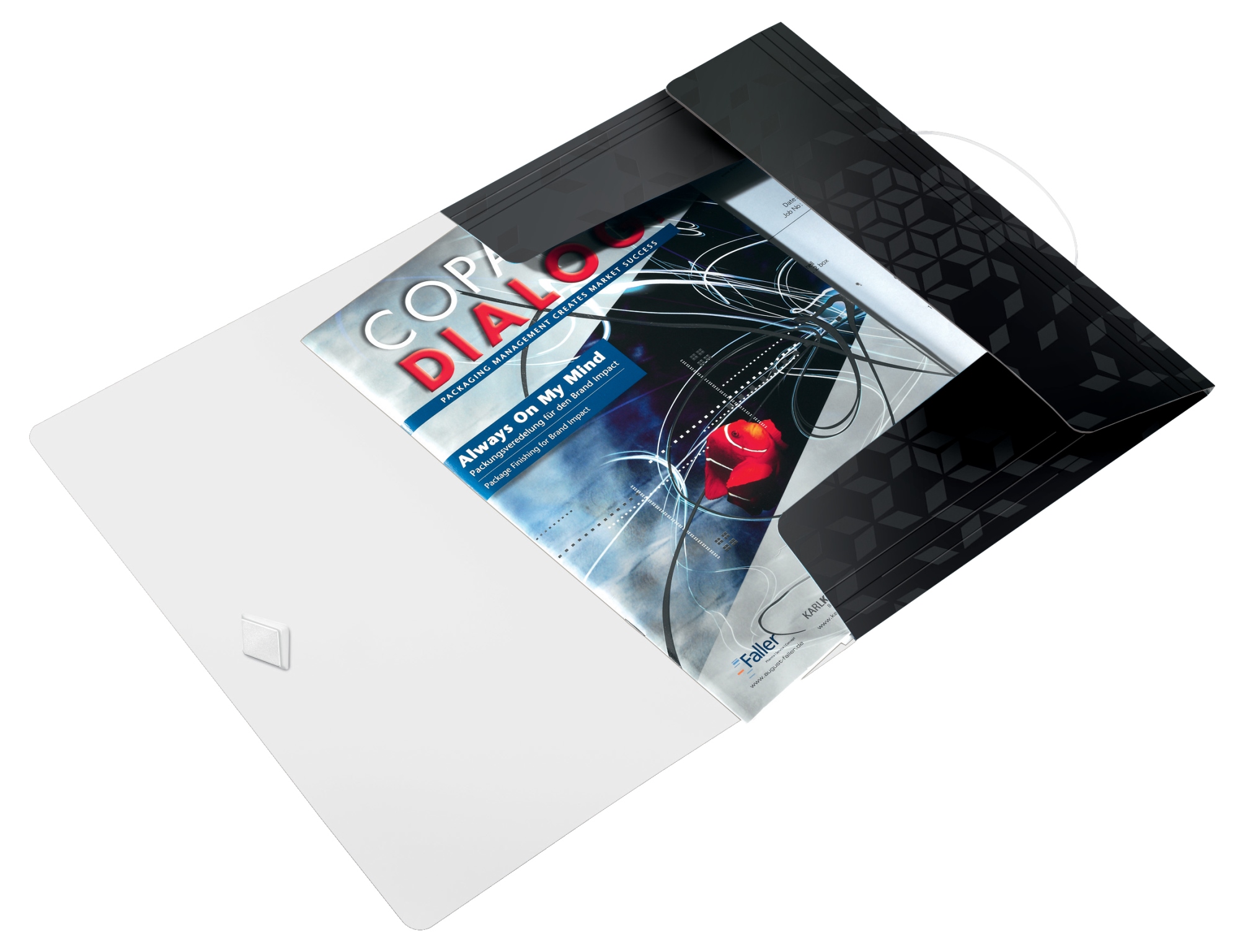 45990095 carpeta Polipropileno (PP) Negro A4