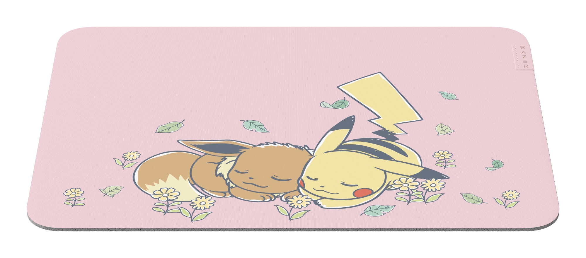 Gigantus V2  Pikachu & Eevee Edition Alfombrilla de ratón para juegos Rosa